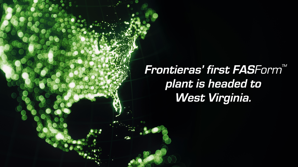 Frontieras North America Selects West Virginia for Site of its First FASForm Plant